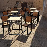 نیمکت رستوان، کافه ای ، باغی  طرح mH