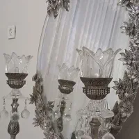 فروش آیینه و شمعدان نقره