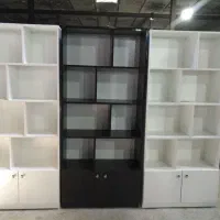 فروش کتابخانه عرض 80 ابعاد استاندارد|کتابخانه، شلف، قفسههای دیواری|تهران, اسفندیاری|دیوار