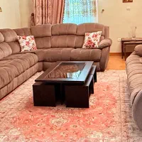 مبل ال همراه یک کاناپه|مبلمان خانگی و میز عسلی|تهران, دروس|دیوار