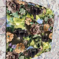 سرویس رومیزی  ترمه رو باشتی|پرده، رانر، رومیزی|پاکدشت, پاکدشت (مامازند)|دیوار