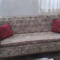 یک دست مبل 8نفره تمیز سالم بدون شکستگی نهبندان|مبلمان خانگی و میز عسلی|نهبندان, |دیوار