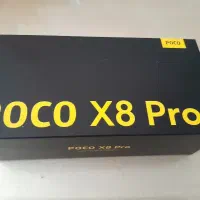 poco x8 pro 512/12  در حد نو|موبایل|پرند, فاز ۴|دیوار