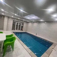 اجاره ویلا باغ با استخر سرپوشیده آبگرم|اجارهٔ کوتاهمدت ویلا و باغ|شیراز, گلستان|دیوار