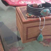 پلاک و دستبند فیروزه نقره|زیورآلات و اکسسوری|تهران, جهاد|دیوار
