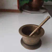 هاونگ برنجی قدیمی کوچک
