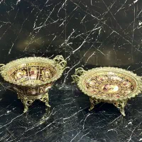 کاسه بشقاب جنس اصل برنز|ظروف سرو و پذیرایی|ری, ملک‌آباد|دیوار