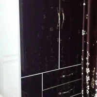 تخت و پاتختی و کمد جنس هایگلس AGT|تخت و سرویس خواب|کرمانشاه, |دیوار