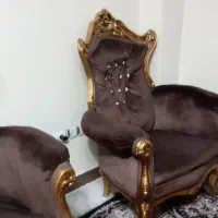 مبلمان مبل ۹نفره همراه جلو مبلی و عسلی