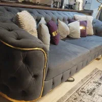 مبل راحتی 7نفره  و میز بزرگ  و دو عدد عسلی|مبلمان خانگی و میز عسلی|اصفهان, باغ فدک|دیوار