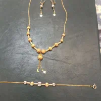 ست گردنبند ،دستبند،گوشواره گوی