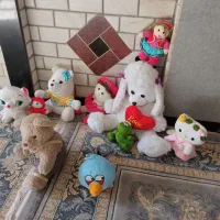 عروسک|اسباب‌بازی بچه|قروه, |دیوار