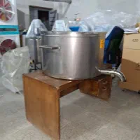 پاتیل پروسس تانک 100 لیتری دیگ پخت پز شیر جوش چلو|ماشین‌آلات صنعتی|سمنان, |دیوار