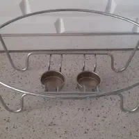 استند قاشق چنگال ۳۳ پارچه در حد نو|آبچکان و نظمدهنده ظروف|ساوه, |دیوار