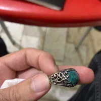 انگشتر نقره سنگ فیروزه isreal|جواهرات|بندر انزلی, امامزاده|دیوار