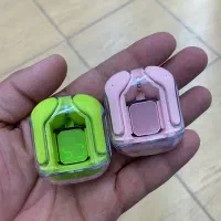 ایرپاد شیشه ای طرح جدیدرنگ صورتی وسبز( باطری بزرگ)