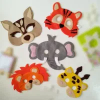 ماسک صورت نمدی طرح دلخواه شما قابل اجراست