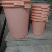سطل پلاستکی جنس محکم|ظروف نگهدارنده، پلاستیکی، یک‌بارمصرف|بیرجند, |دیوار