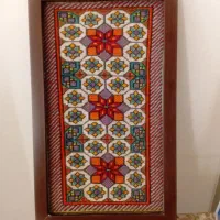 تابلو گلیم فرش دست باف شیریکی پیچ|تابلو فرش|کرمان, |دیوار