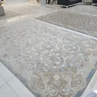 فرش ماشینی ۲در ۳ اطلس نقرهای برجسته|فرش|مشهد, جانباز|دیوار