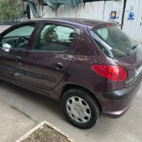 پژو ۲۰۶ تیپ ۲ فوق تمیز مدل ۹۶|خودرو سواری و وانت|رشت, گلسار|دیوار