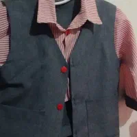 فرم پسرانه مهد سلام سایز ۲ در حد نو ، مرتب و تمیز