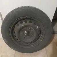 رینگ و لاستیک زاپاس پراید