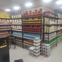 قفسه چوب و فلز فروشگاهی مستقیم از تولیدی