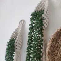 انواع اباژور و دکوریجات مکرومه و رافیا|صنایع دستی و سایر لوازم تزئینی|فردیس, ثابتی|دیوار