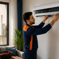 تعمیر و سرویس فوری کولر گازی در قم با درساسرویس