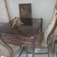 میز ناهارخوری چوبی چهار نفر