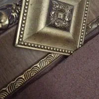 کتیبه سالم قهوه ای