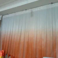 سه عدد پرده حریر