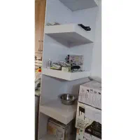 شلف ۴ طبقه سفید فروش فوری