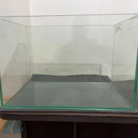 آکواریوم شیشه ریملس ۱۰میل ‌با فیلتر سطلی ۶۰ در ۴۰