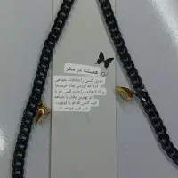 دستبند ست مشکی طلایی مغناطیسی استیل قلب هدیه تولد|بدلیجات|مشهد, طبرسی شمالی|دیوار