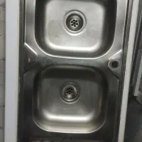 سینک دو قولوی ایلیا  55*110سالم تو کار