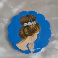 آینه های دستی و جیبی چوبی