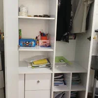 کمد سفید|جاکفشی، کمد، دراور|ماهدشت, |دیوار