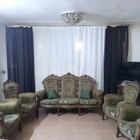 مبلمان نه نفره استیل چوب راش