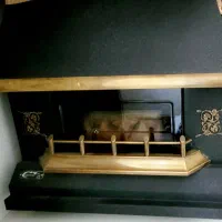 بخاری گازی تکنو هاوس مدل طرح شومینه