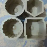 پارافین کریستال و قالب ۴تایی پلاستیکی|صنایع دستی و سایر لوازم تزئینی|سیرجان, |دیوار