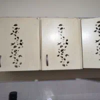 کابینت تمیز کرمی|مصالح و تجهیزات ساختمان|بردسکن, |دیوار