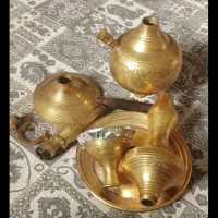 قلیون تمام برنج برنزی