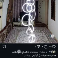 تولیدی لوسترهای فوق کم مصرف روشا|لوستر و چراغ آویز|کرج, حیدرآباد|دیوار