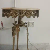 میز تلفن برنز