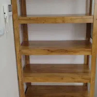 قفسه چهارطبقه|کتابخانه، شلف، قفسههای دیواری|رشت, کوی امام رضا|دیوار