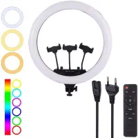 رینگ لایت mj18 همراه پایه