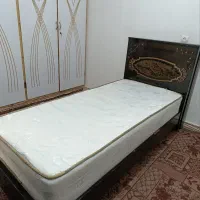 تخت تک نفره با تشک|تشک تختخواب|رباطکریم, نصیرشهر|دیوار