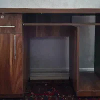 میز تحریر mdfهمراه با صندلی جک دار